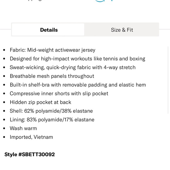 Sweaty Betty Power half zip workout dress - Picture 4 of 7